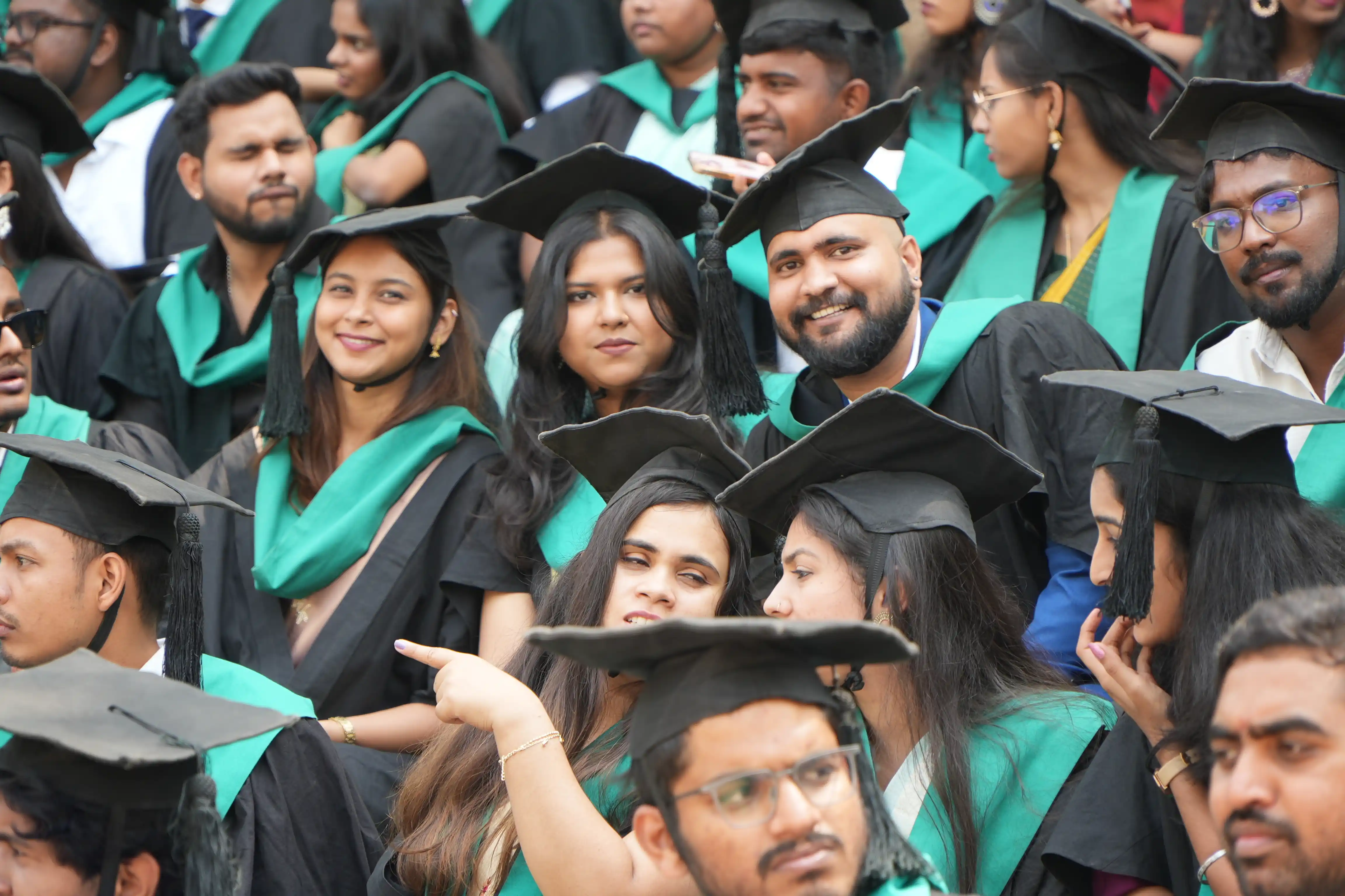 MBA students at NSB Bangalore campus